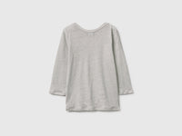 Boat-neck T-shirt in pure linen - ucb_image_BS