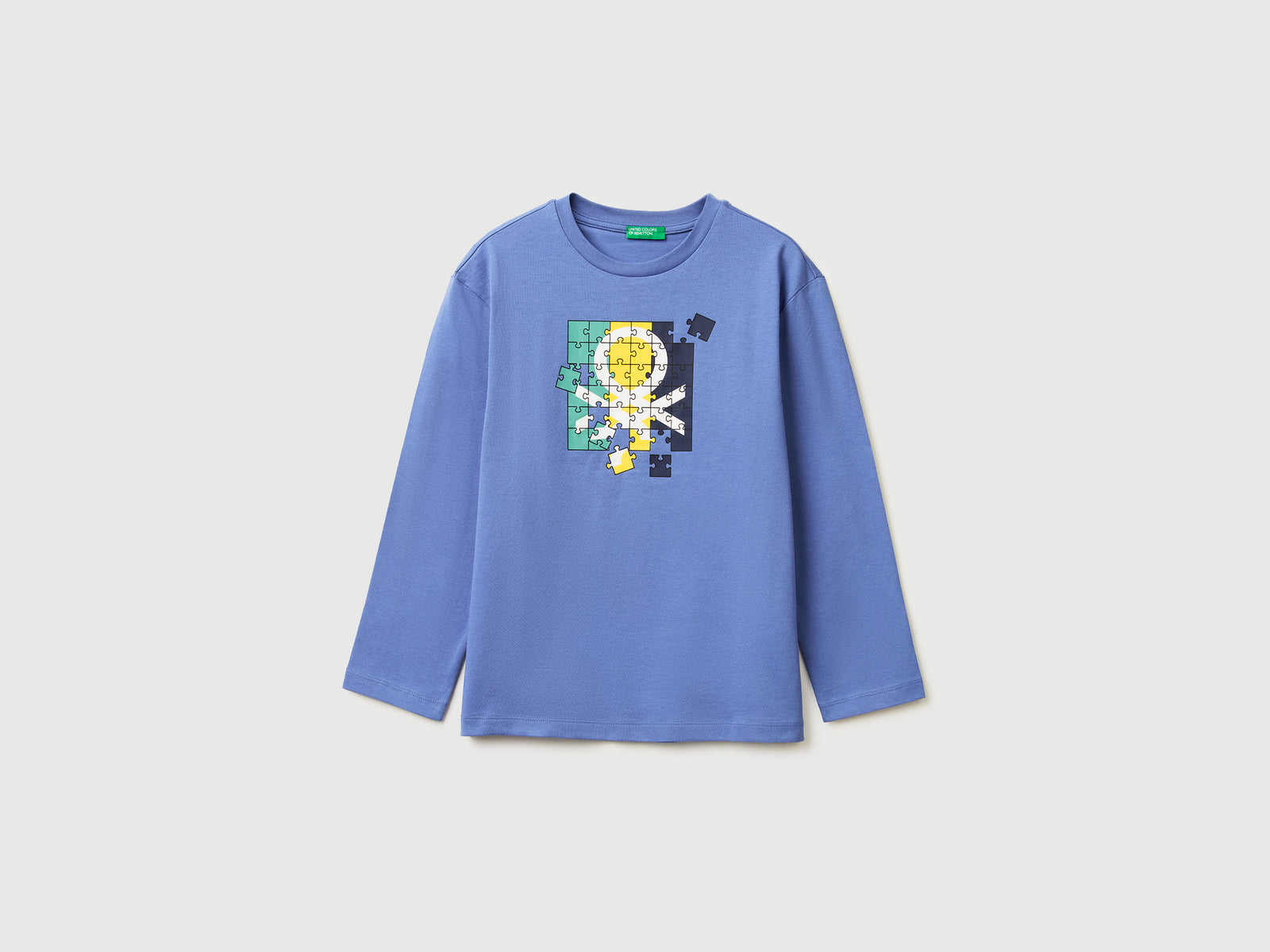 T-shirt in organic cotton with logo print - ucb_image_FS