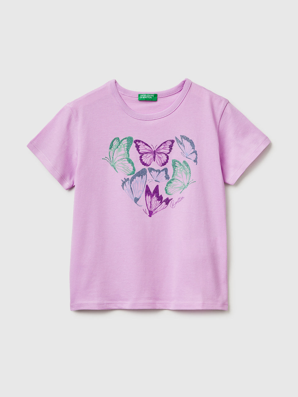 T-shirt with print and glitter - ucb_image_FS