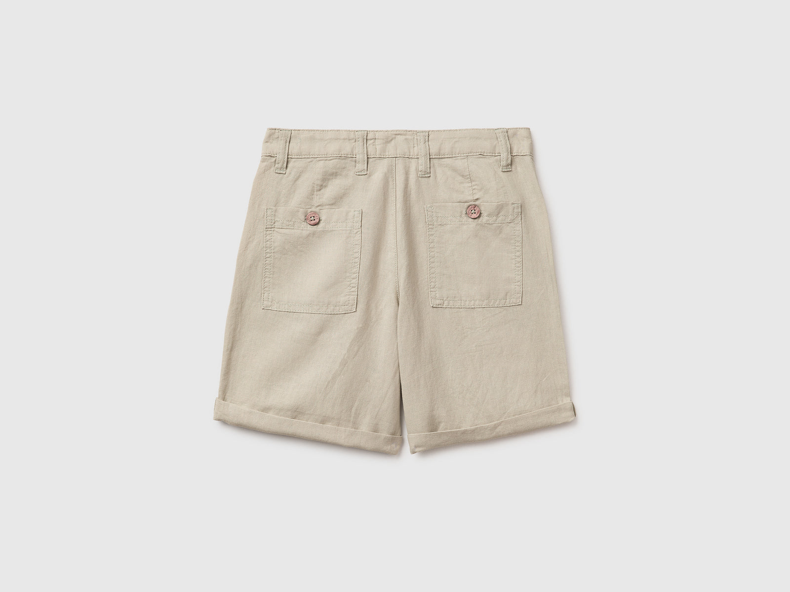 Linen blend shorts - ucb_image_BS