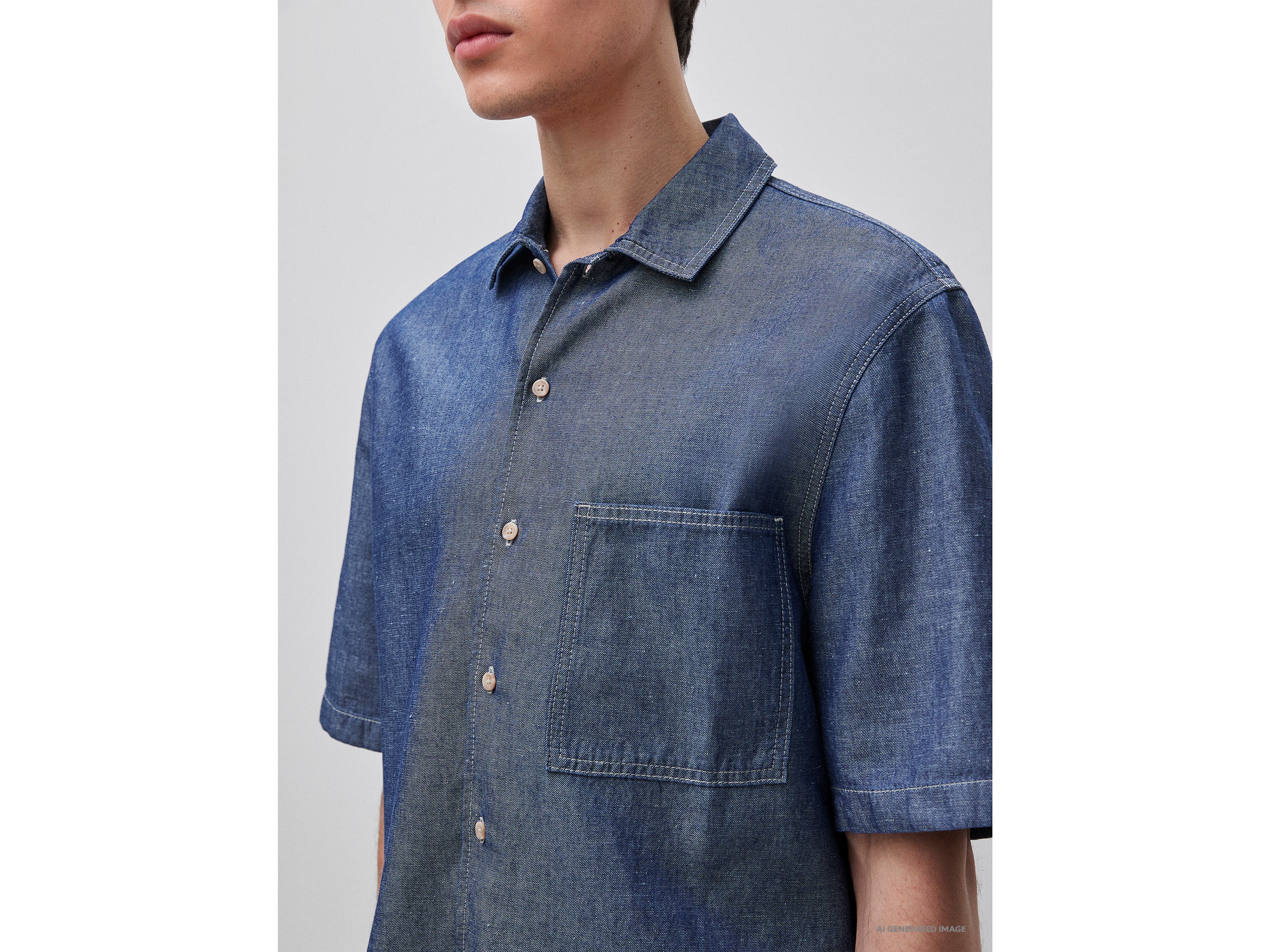 Camisa em chambray - ucb_image_FY