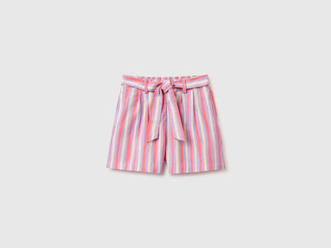 Striped shorts with sash - ucb_image_FS