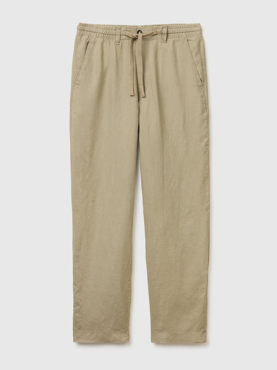 Pure linen drawstring trousers - ucb_image_FS