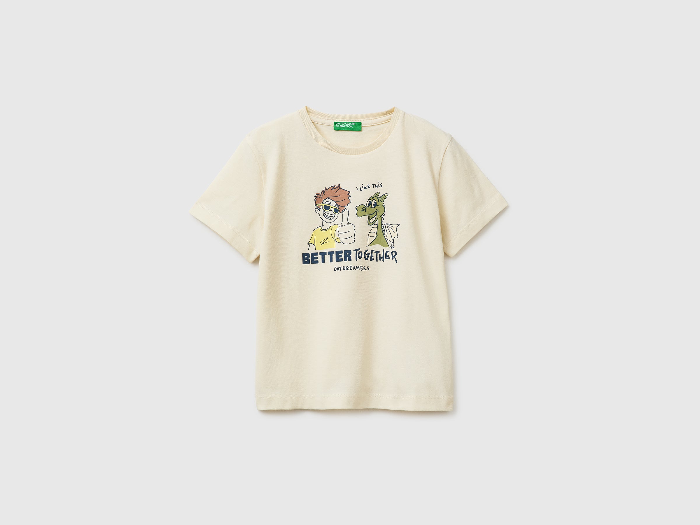 Crew neck T-shirt with print - ucb_image_FS