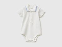 Polo onesie in organic cotton - ucb_image_FS