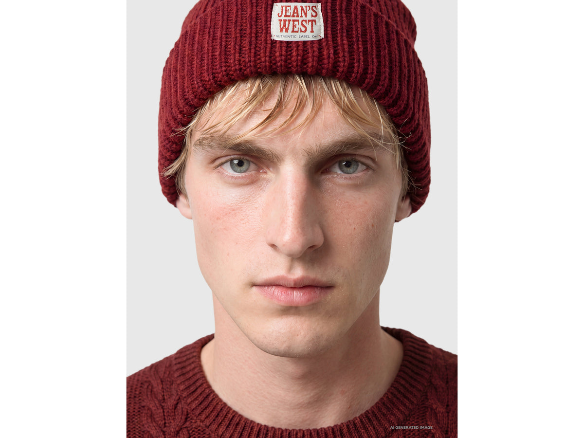 Gorro 100% lã com etiqueta Jean's West - ucb_image_F