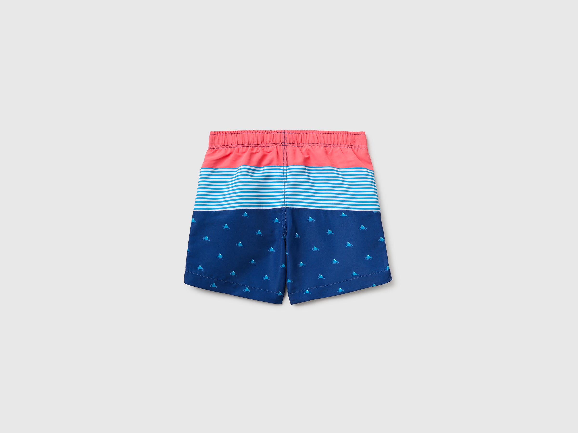 Boxers de banho color block com estampas - ucb_image_BS