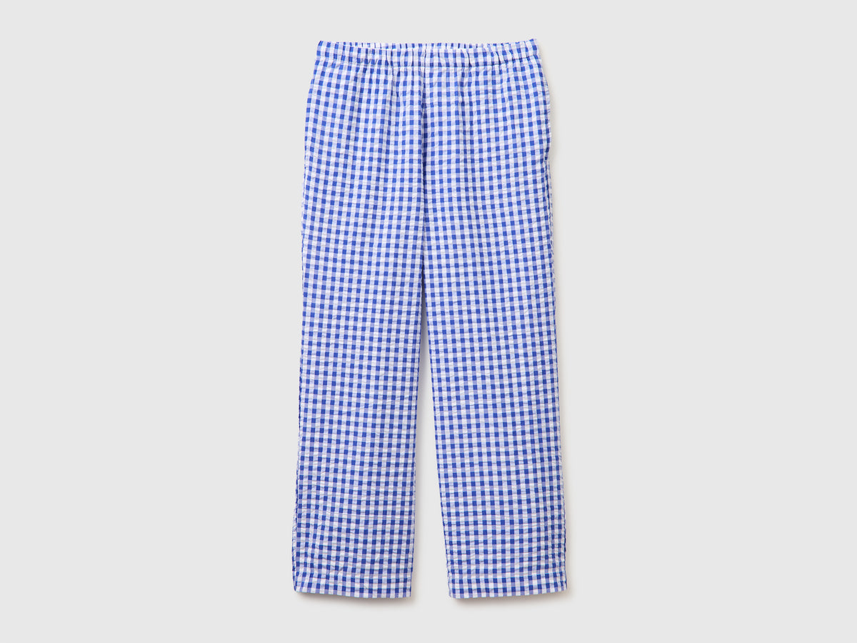 Gingham check trousers - ucb_image_FS