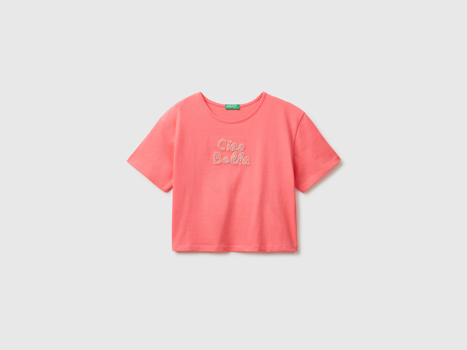 T-shirt com estampa e missangas - ucb_image_FS