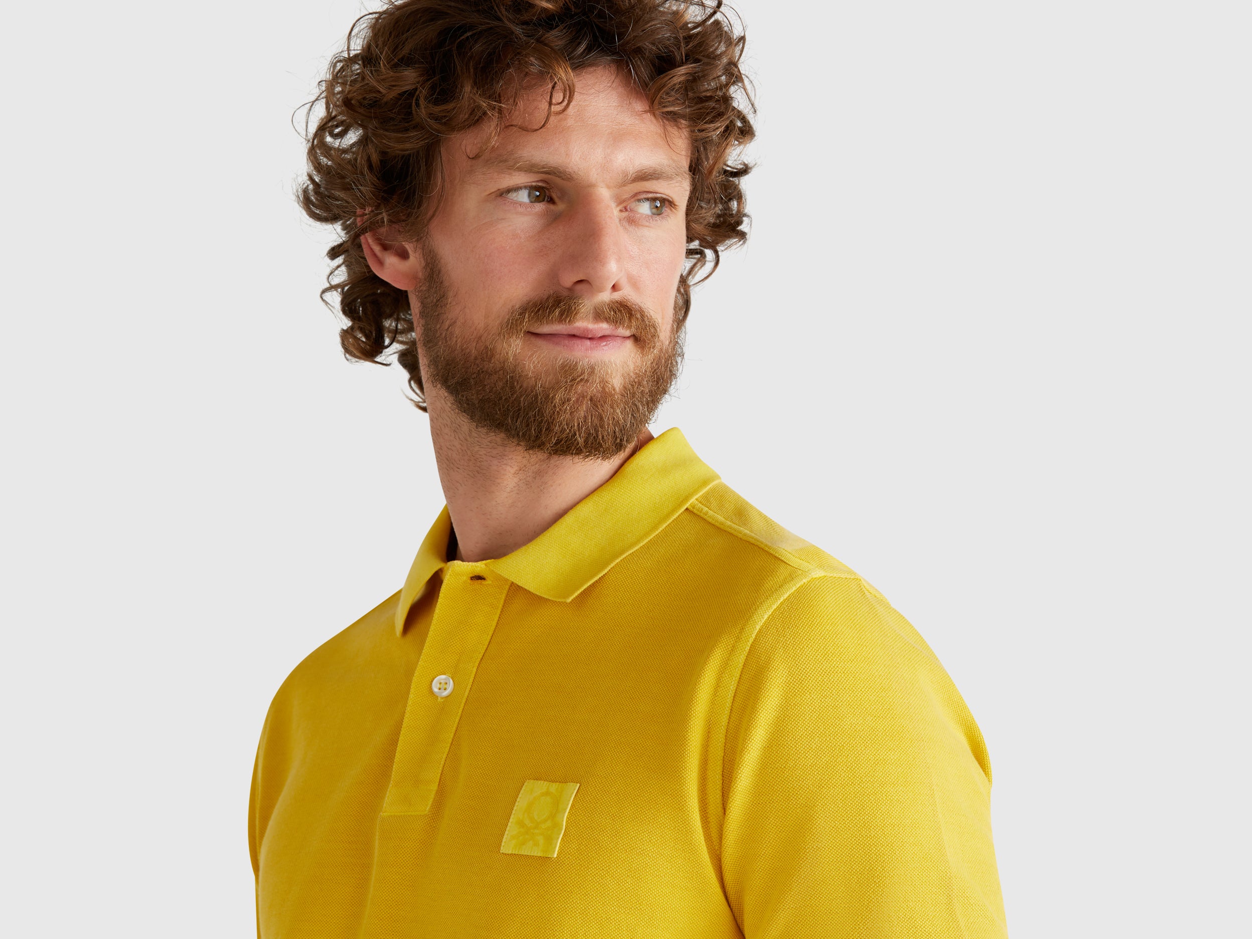Polo amarelo regular fit - ucb_image_FY