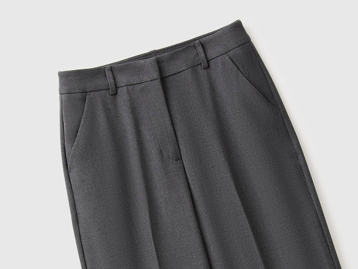 Calças amplas em viscose mista stretch - ucb_image_FY
