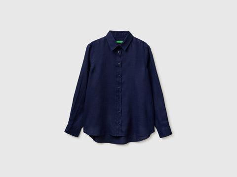 Regular fit shirt in pure linen - ucb_image_FS