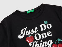 T-shirt with print and glitter - ucb_image_DS1
