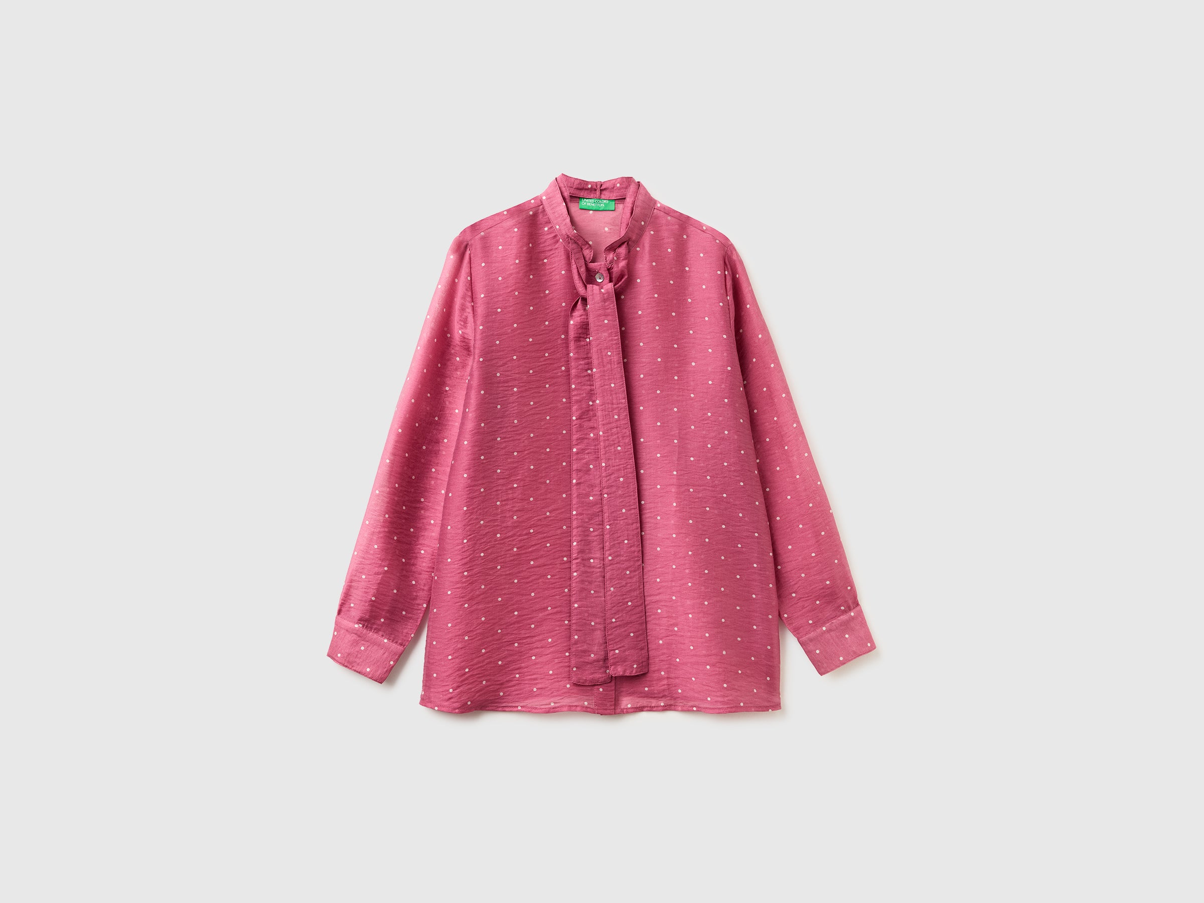 Flowy shirt with micro polka dots - ucb_image_FS