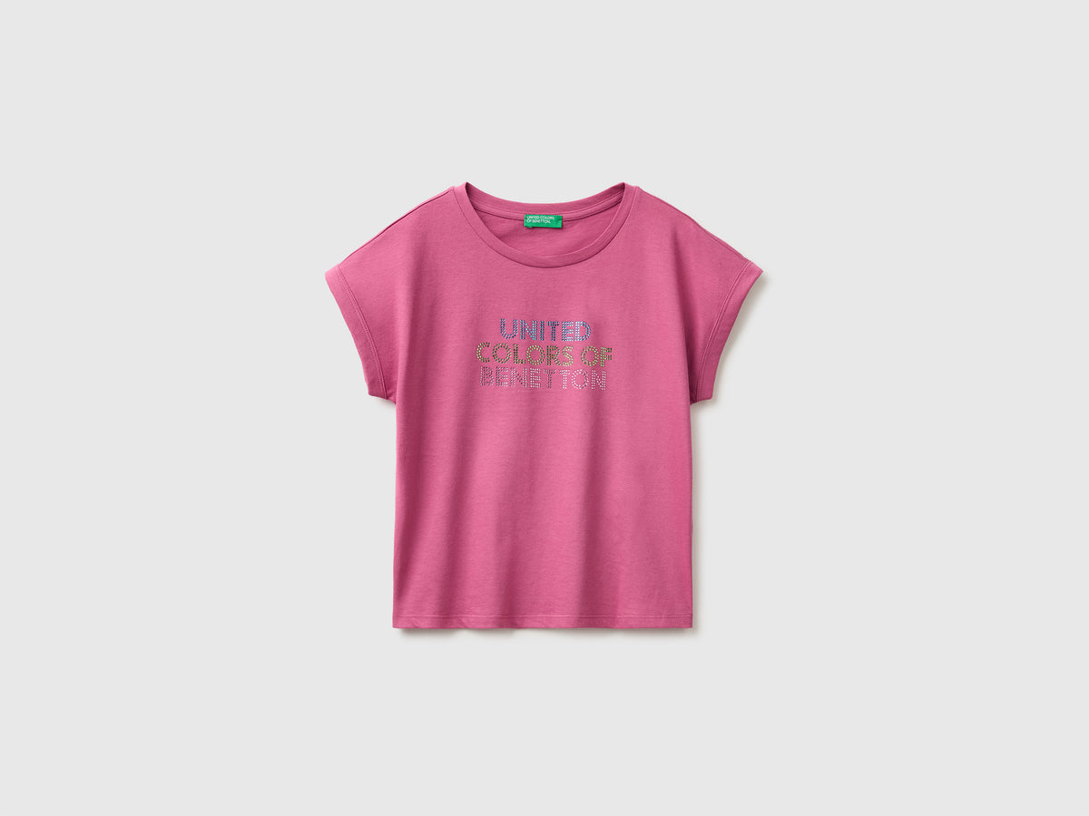 T-shirt with rhinestones - ucb_image_FS