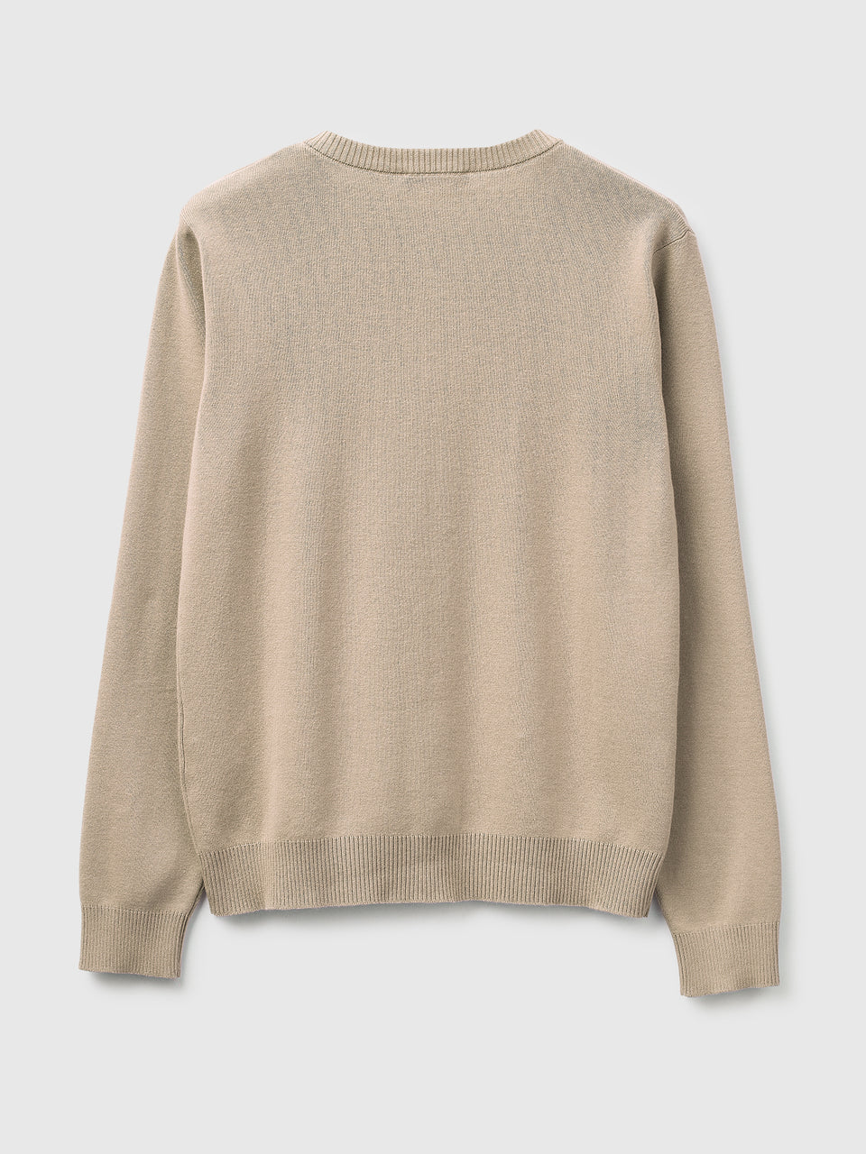 Beige cardigan in tricot cotton - ucb_image_BS
