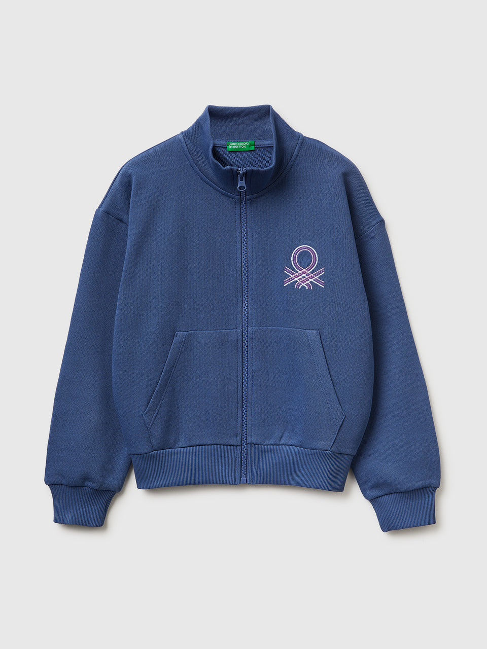 Zip-up sweatshirt with print - ucb_image_FS