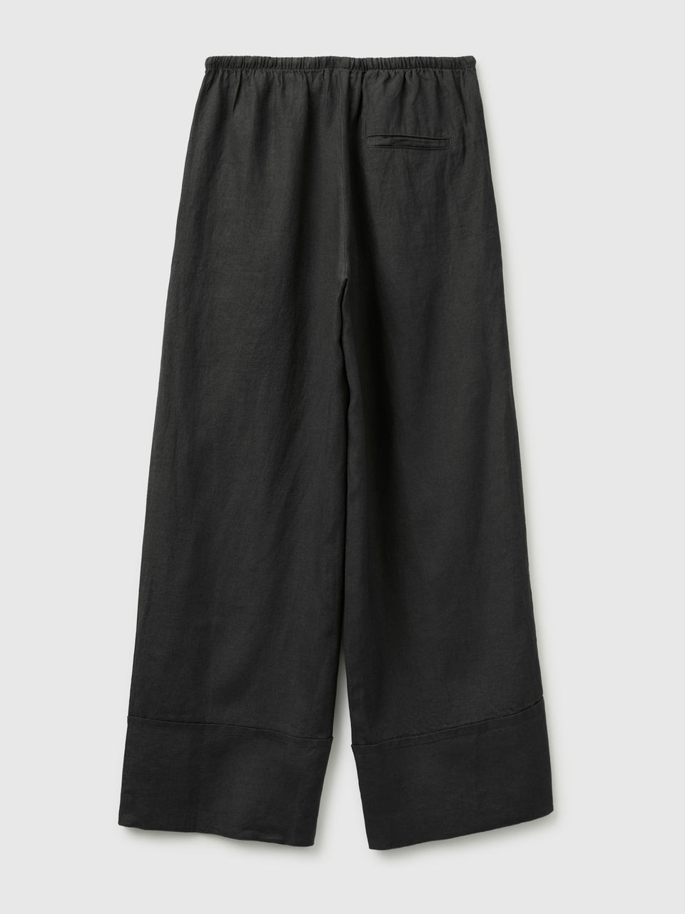 100% linen cuffed trousers - ucb_image_BS