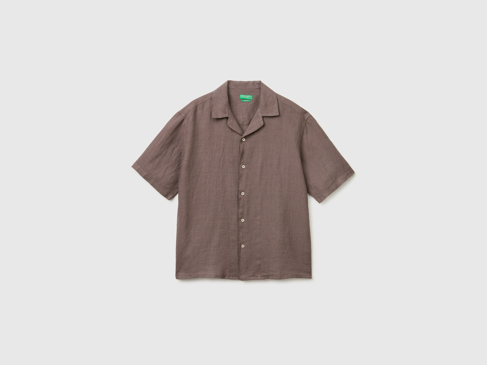 100% linen short-sleeved shirt - ucb_image_FS