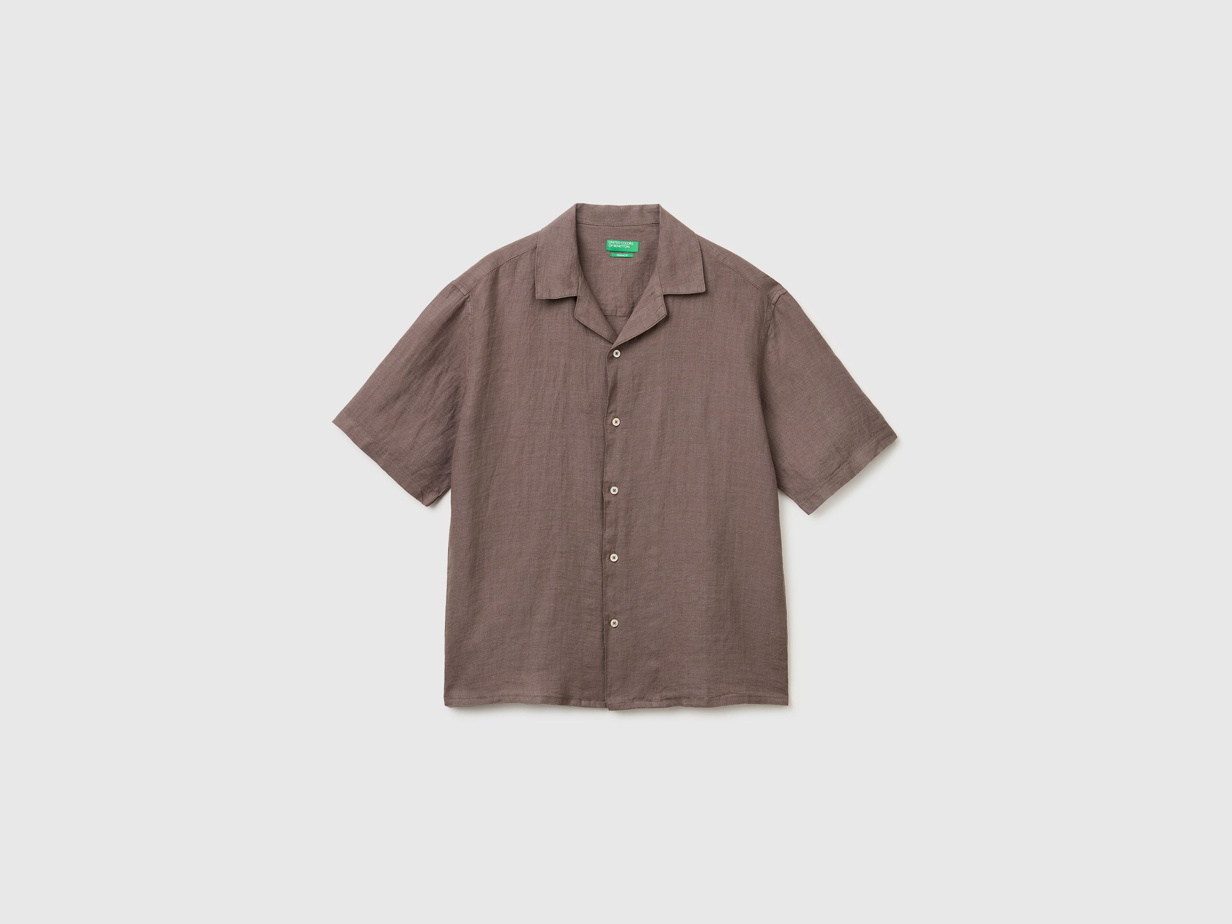 100% linen short-sleeved shirt - ucb_image_FS