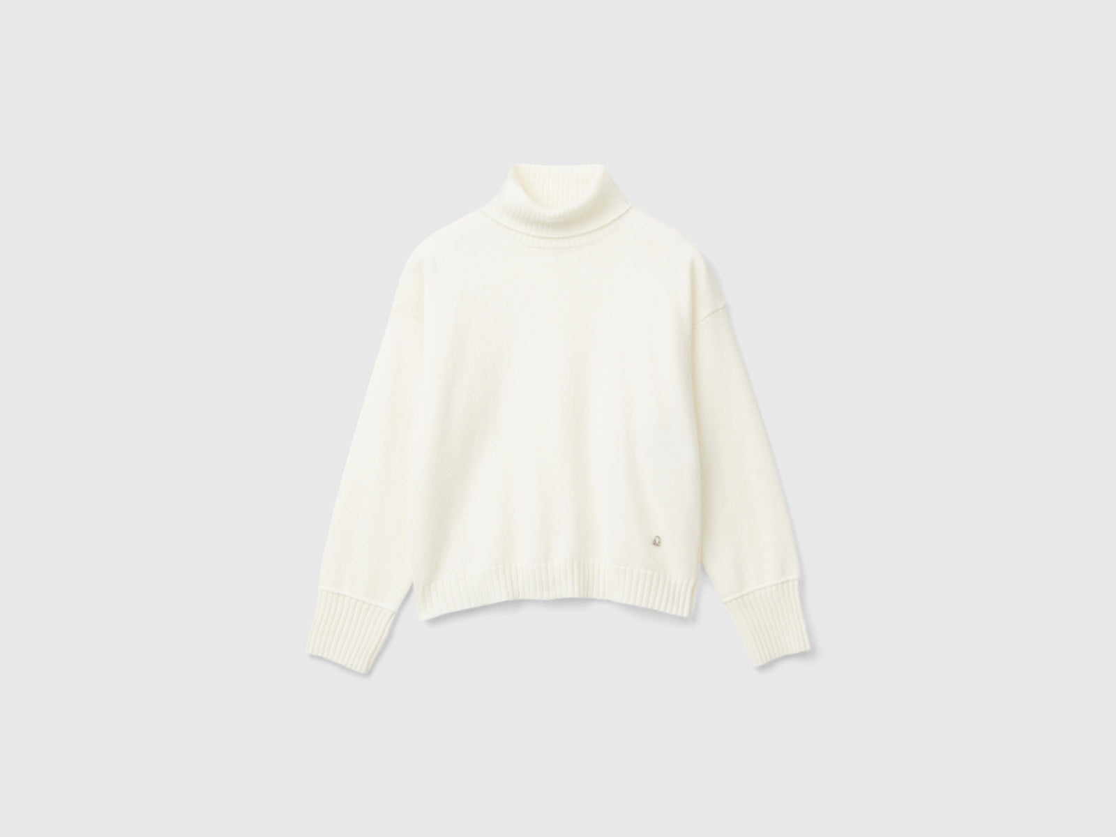 Camisola de gola alta em mistura de lã - ucb_image_FS