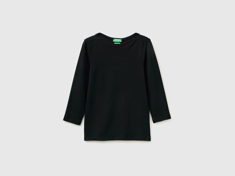 Slim fit t-shirt with boat neck - ucb_image_FS