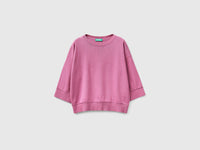 Crew neck sweater in cotton and wool - ucb_image_FS