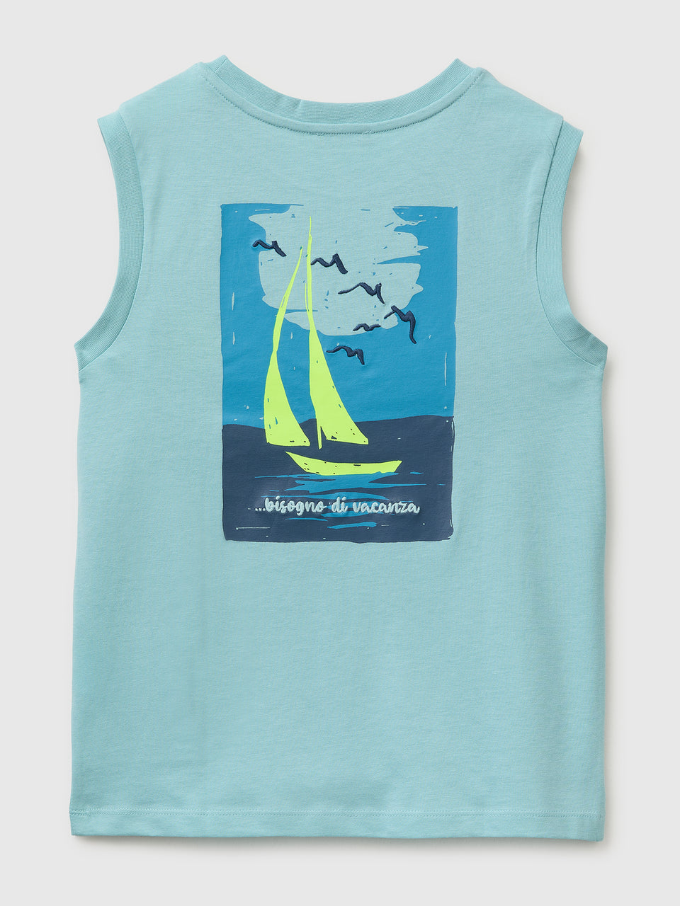 Tank top with print and embroidery - ucb_image_BS