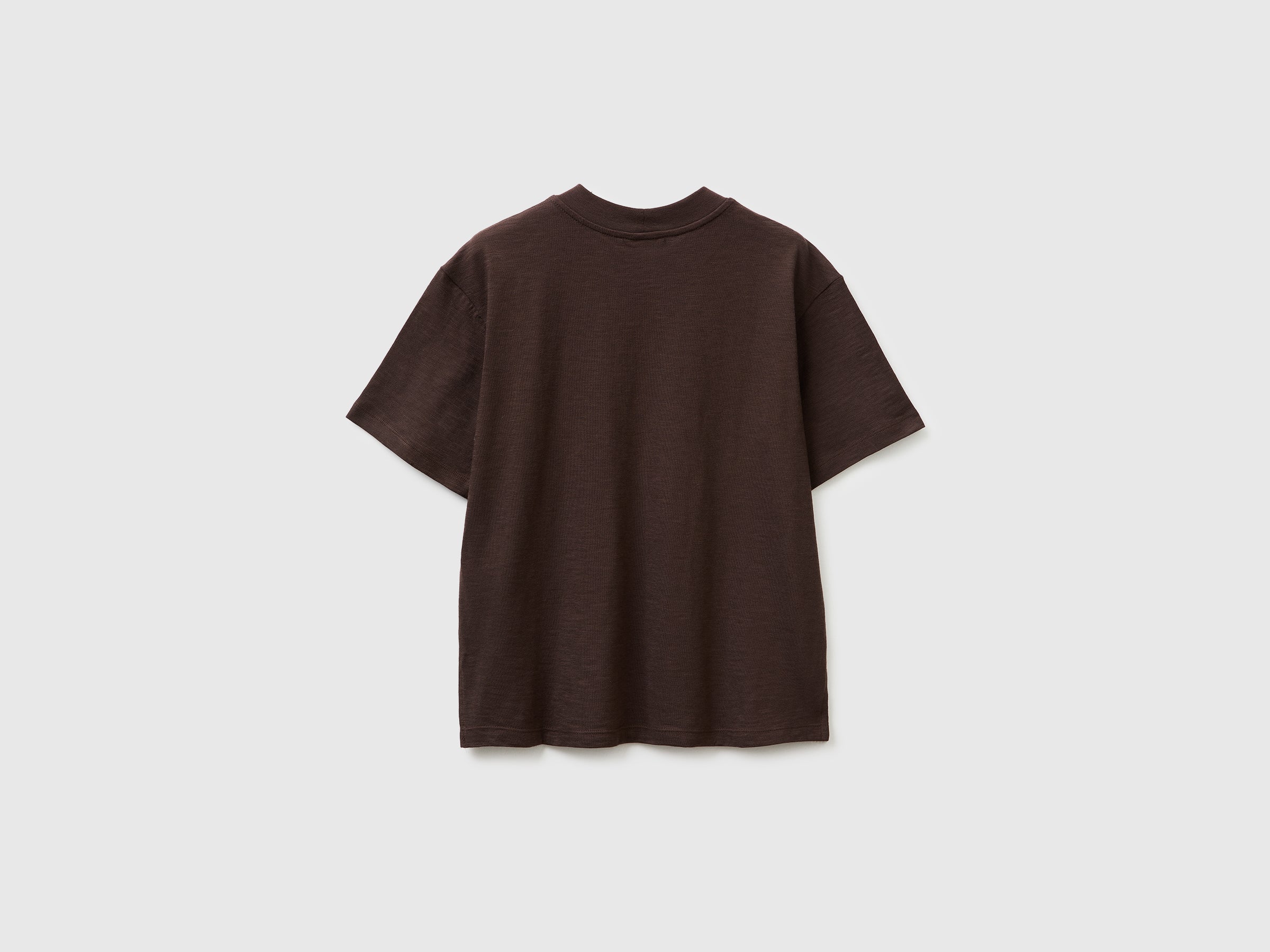 Crew neck t-shirt in lightweight cotton - ucb_image_BS