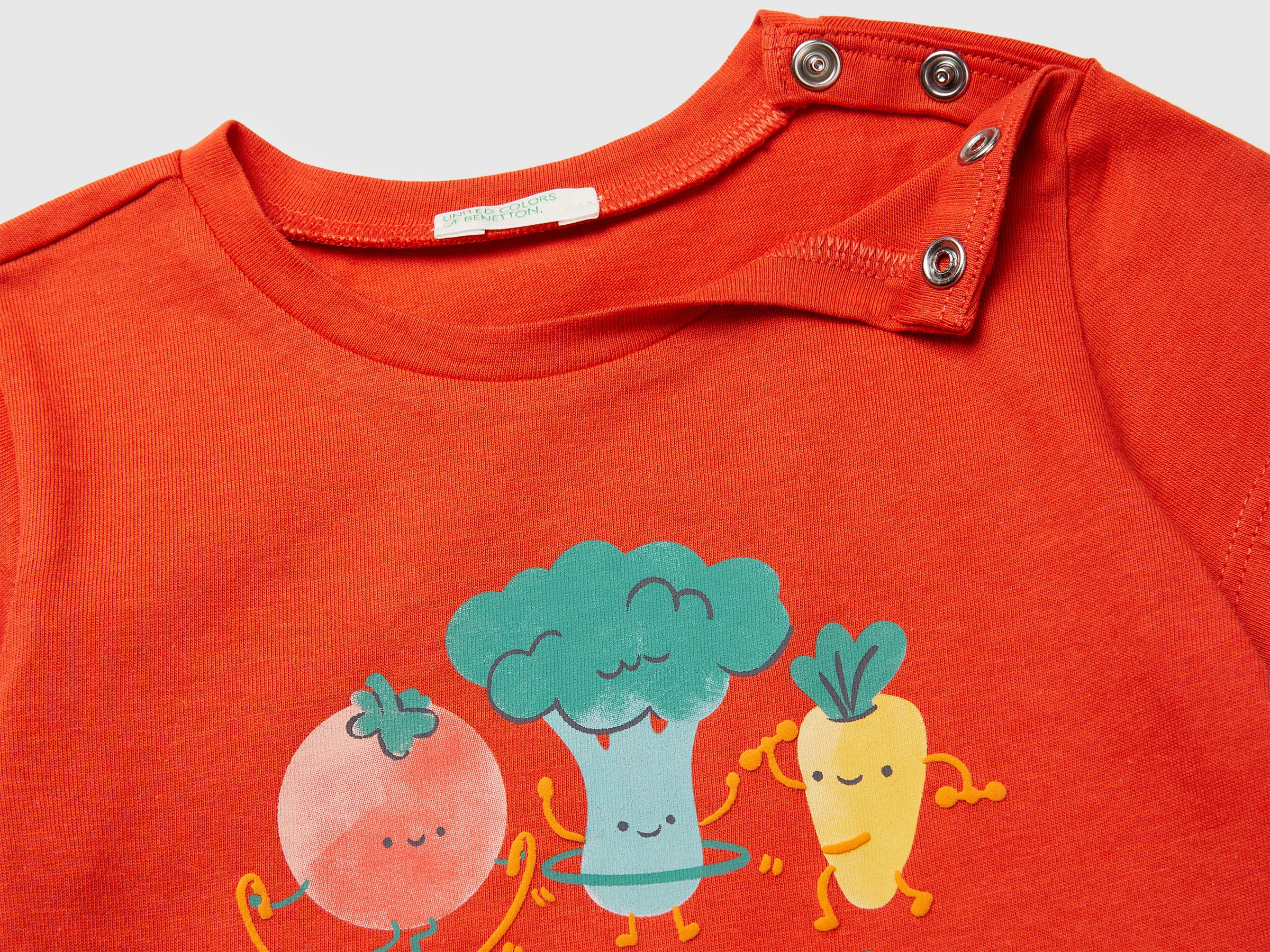 Organic cotton T-shirt with print - ucb_image_DS1