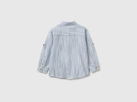 Striped linen blend shirt - ucb_image_BS