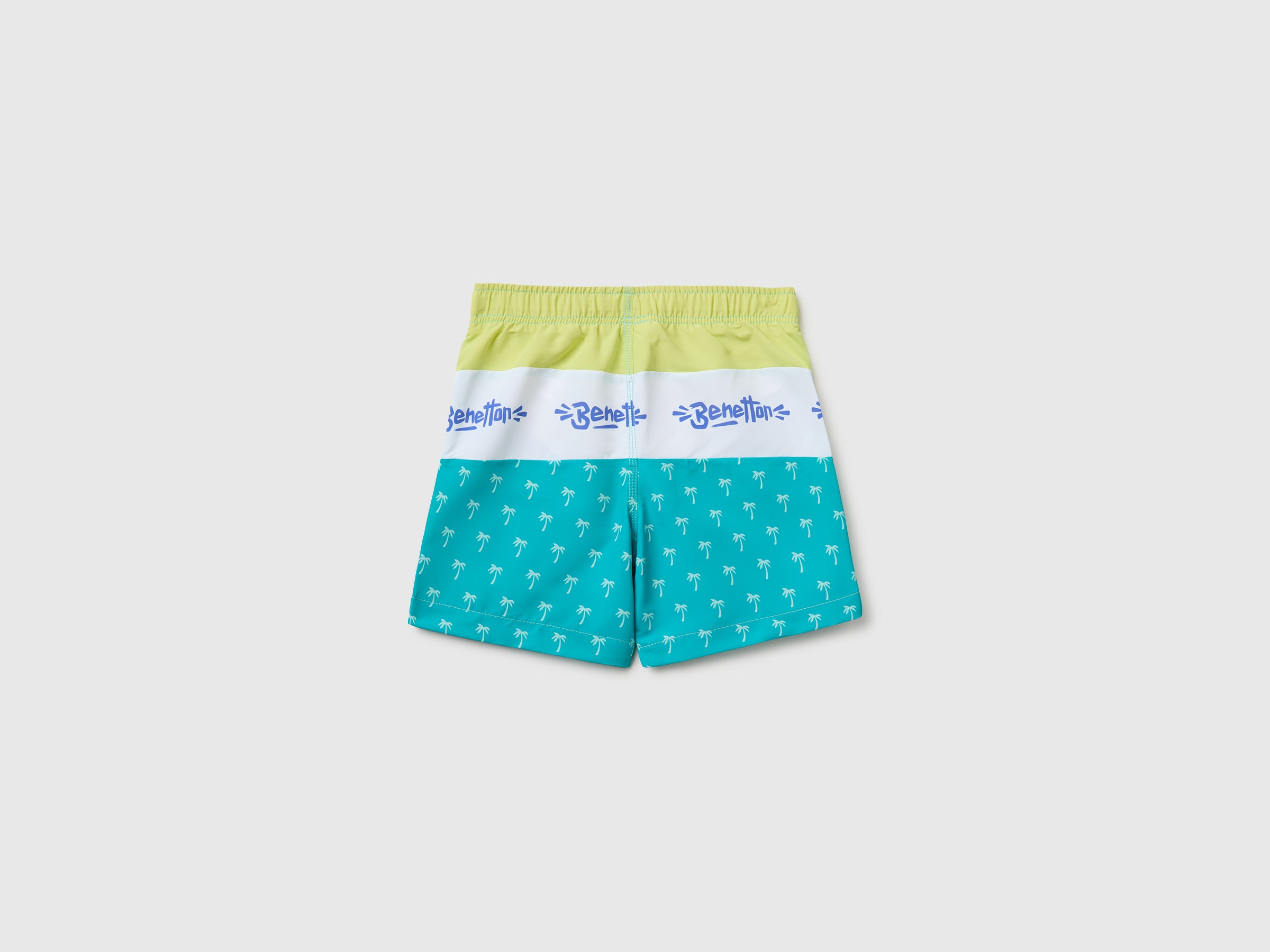 Boxers de banho color block com estampas - ucb_image_BS