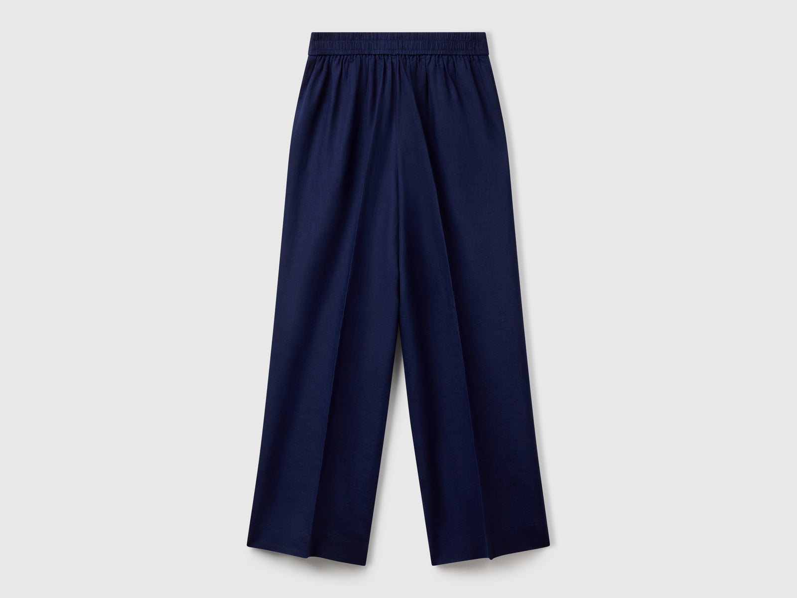 Palazzo trousers in 100% linen - ucb_image_BS