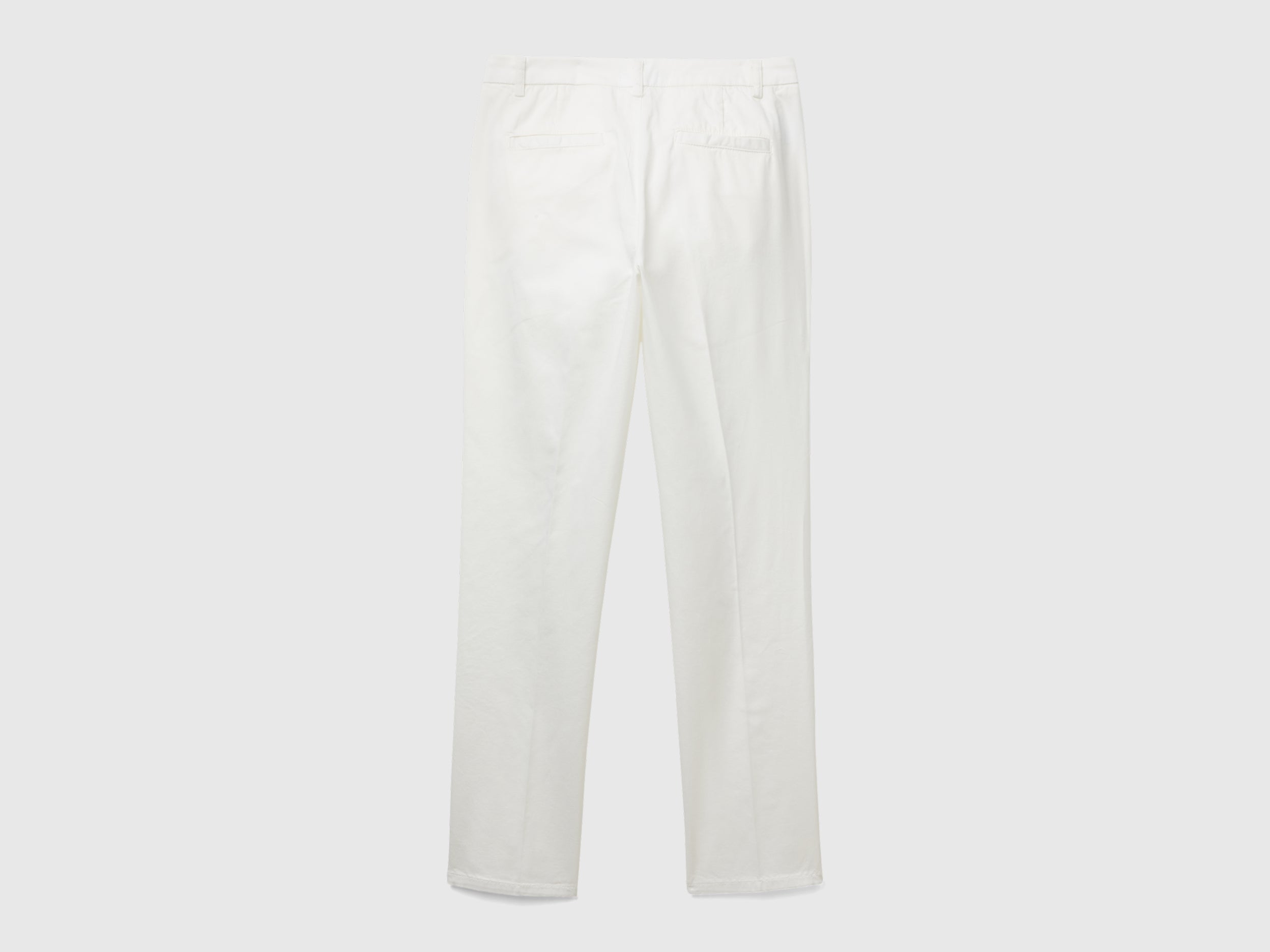 Chinos slim fit em algodão branco nata - ucb_image_BS