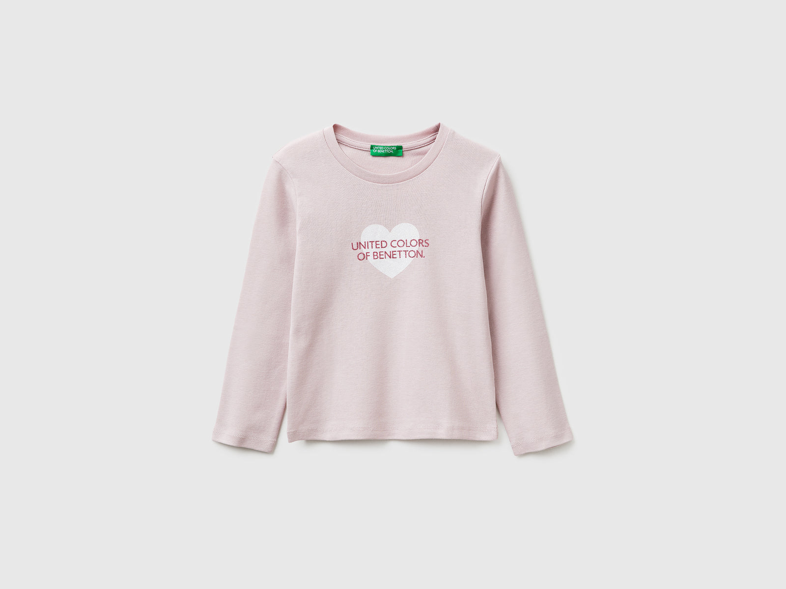 T-shirt in organic cotton with glittery logo - ucb_image_FS