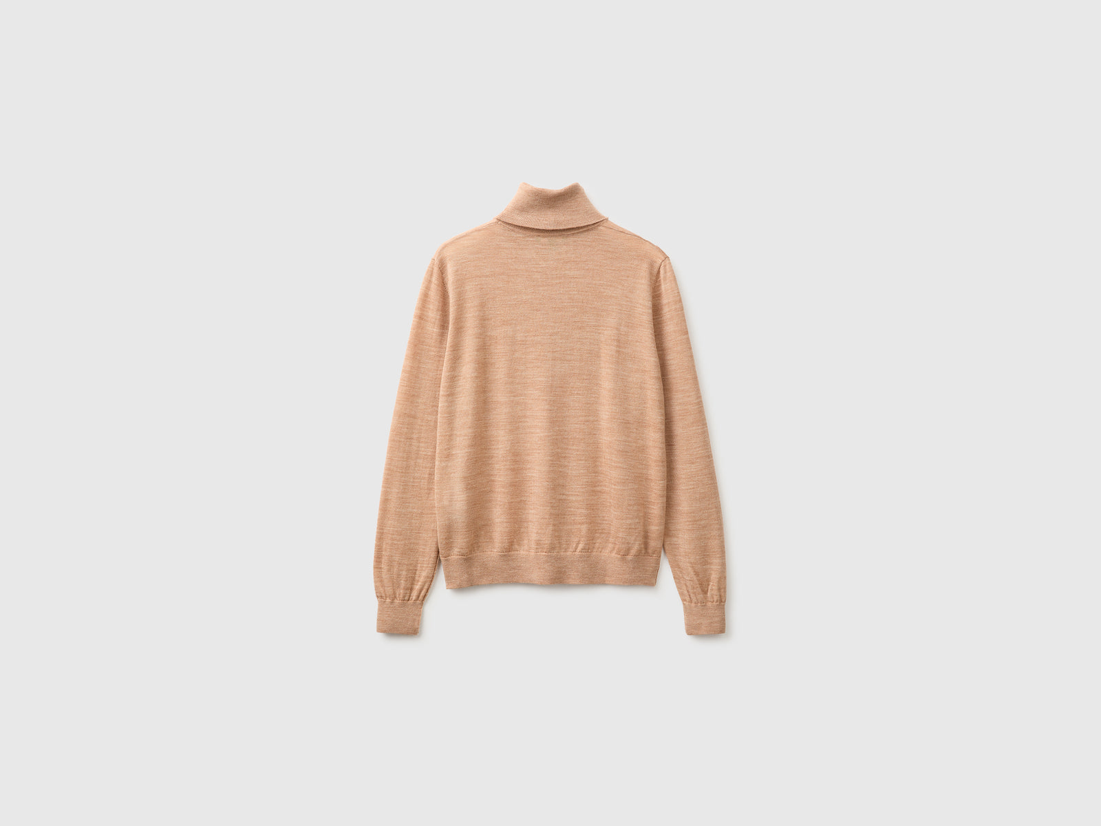 Camisola de gola alta em pura lã Merino - ucb_image_BS