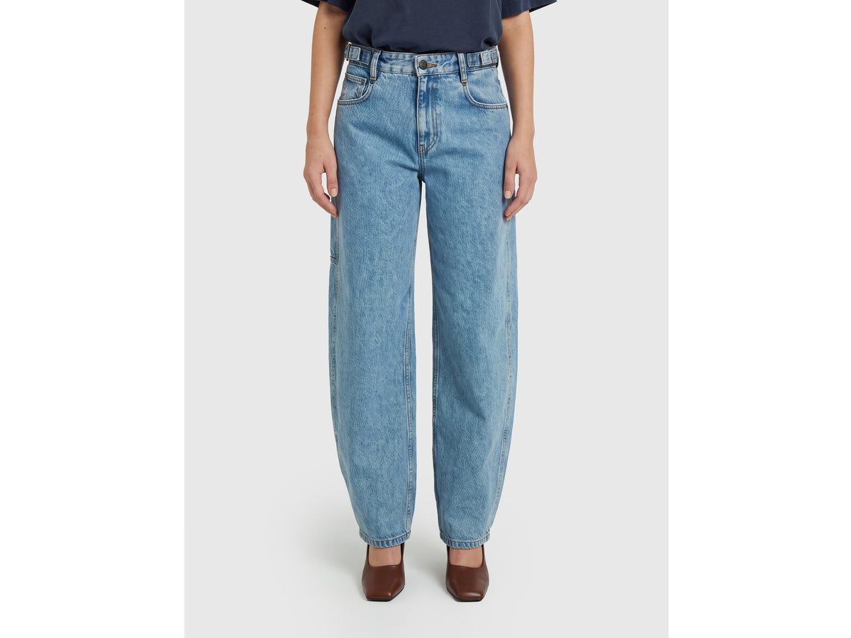 Jeans barrel fit lavagem clara - ucb_image_F