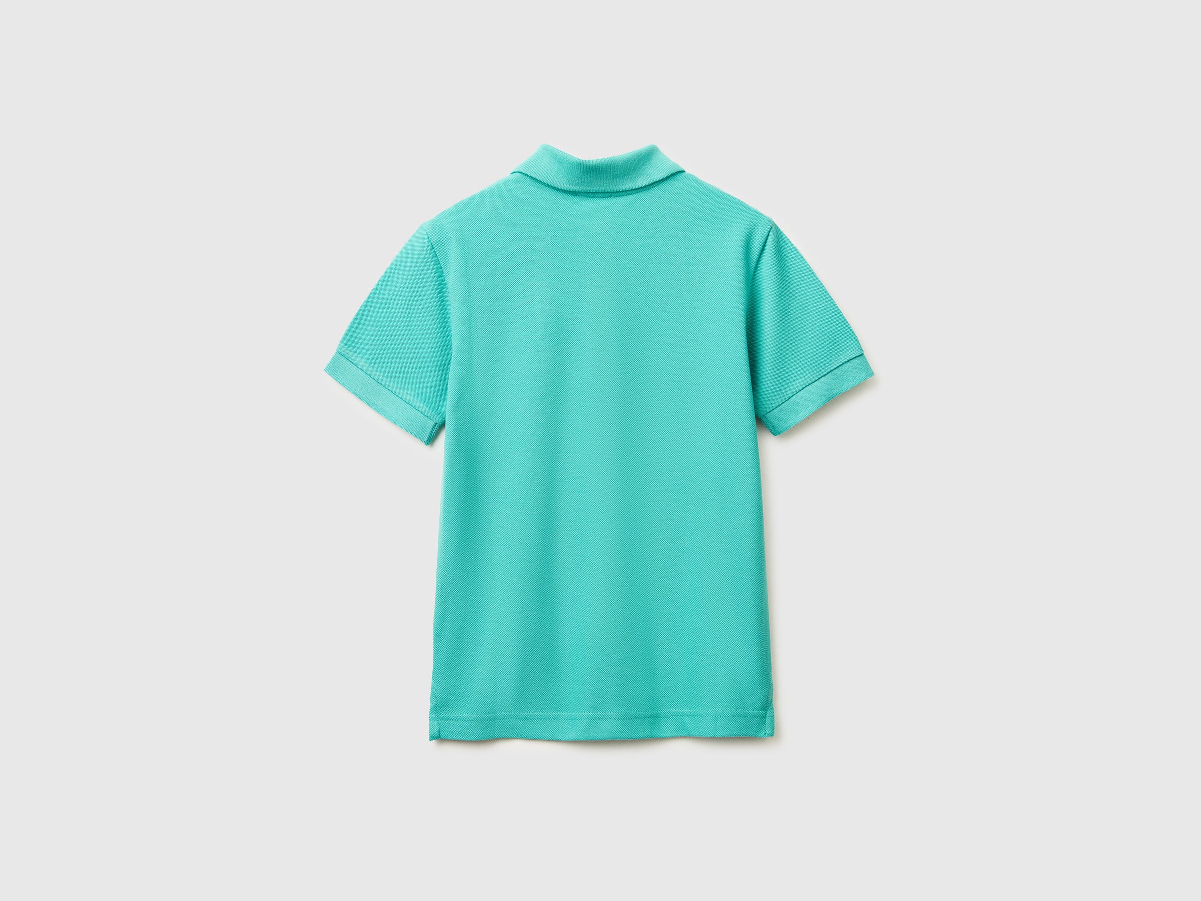 Slim fit polo in pure cotton - ucb_image_BS
