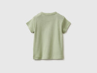 Logo print t-shirt in organic cotton - ucb_image_BS