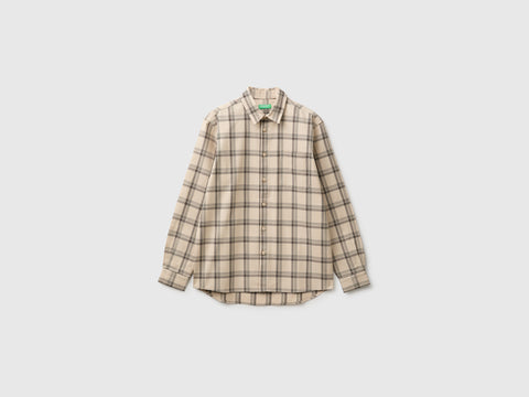 Camisa com bolso pequeno em lyocell e algodão - ucb_image_FS