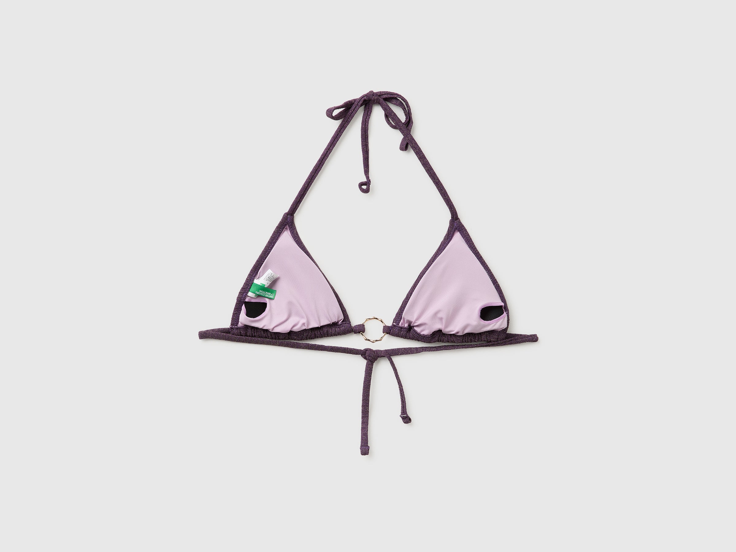 Ribbed beach triangle with lurex - ucb_image_BS