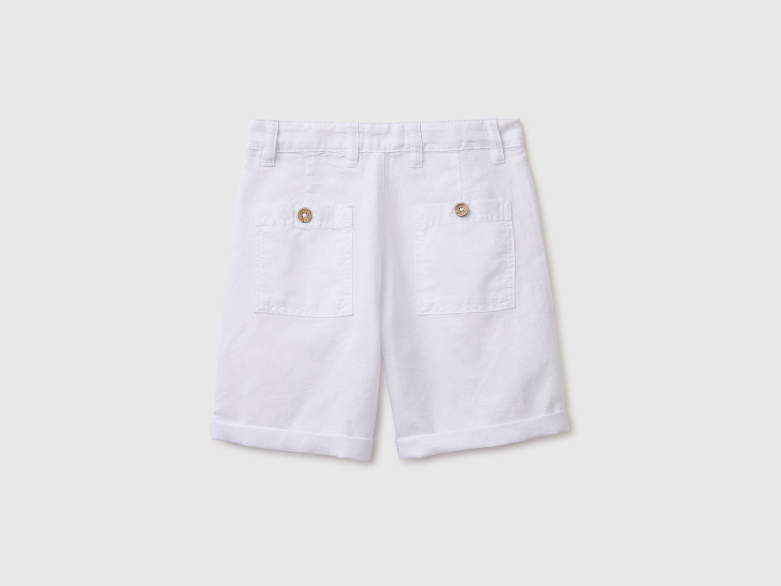 Linen blend shorts - ucb_image_BS