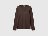 Long sleeve t-shirt with glitter logo - ucb_image_FS