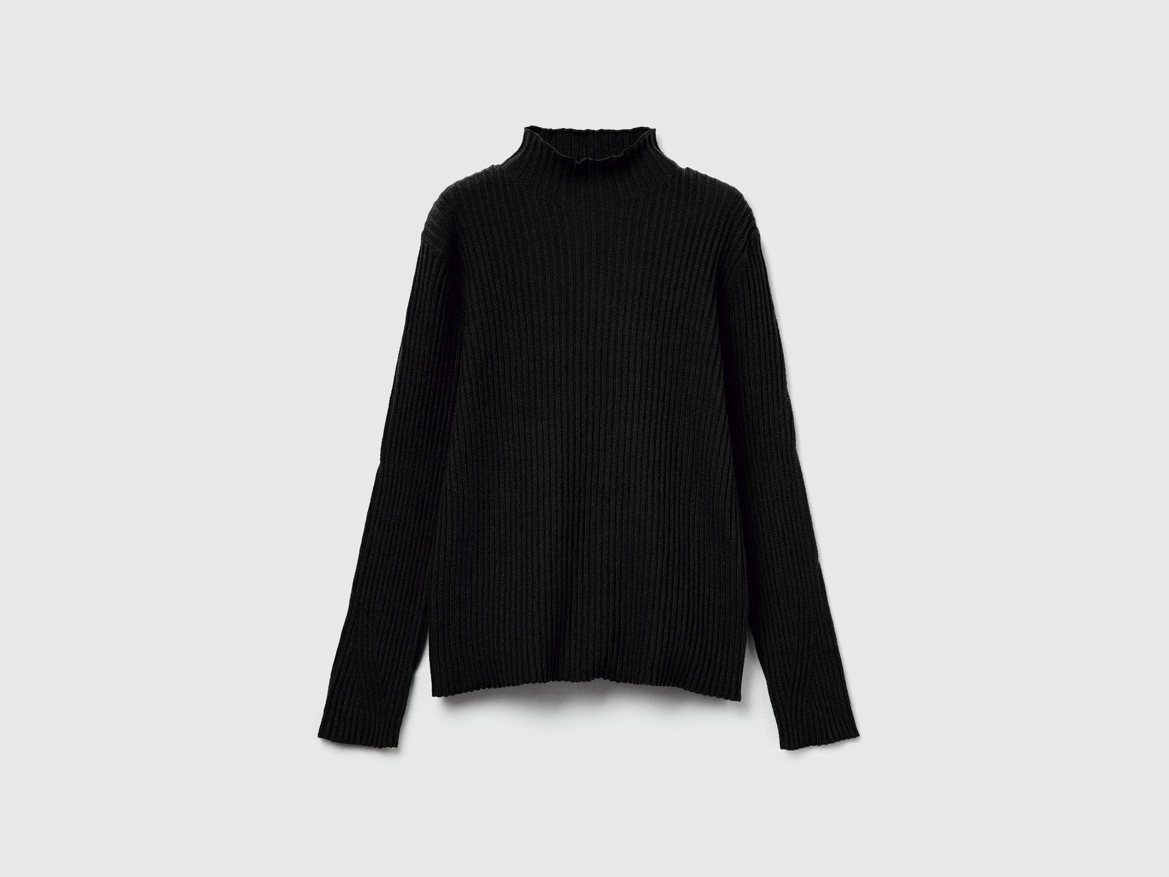 Camisola com gola alta canelada - ucb_image_FS