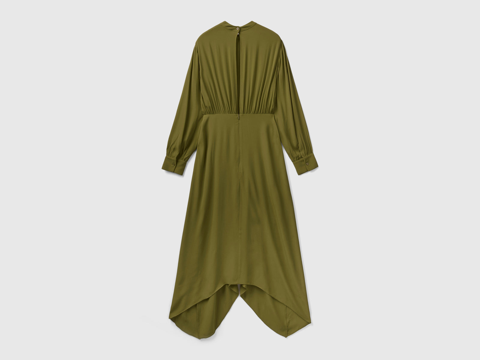 Vestido comprido em viscose fluida - ucb_image_BS