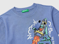 T-shirt with print and application - ucb_image_DS1