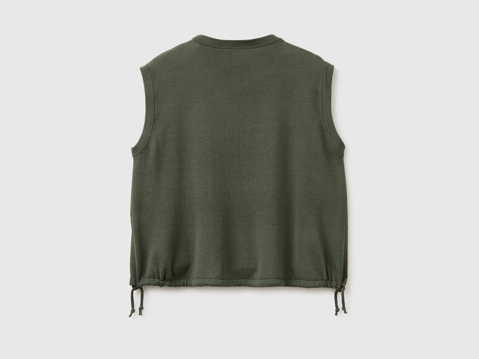 Sleeveless linen blend sweater - ucb_image_BS