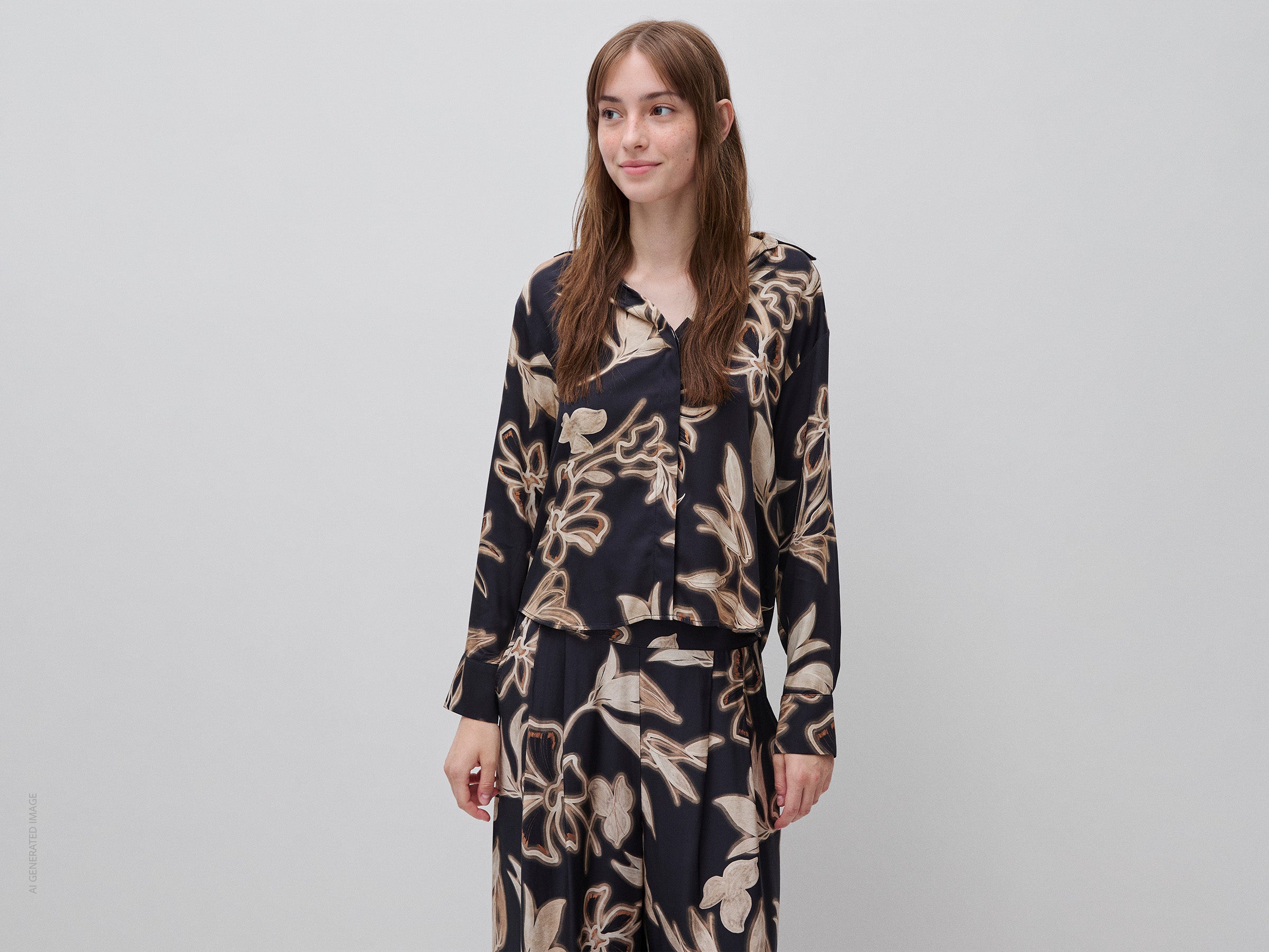 Camisa de cetim com estampado floral - ucb_image_F