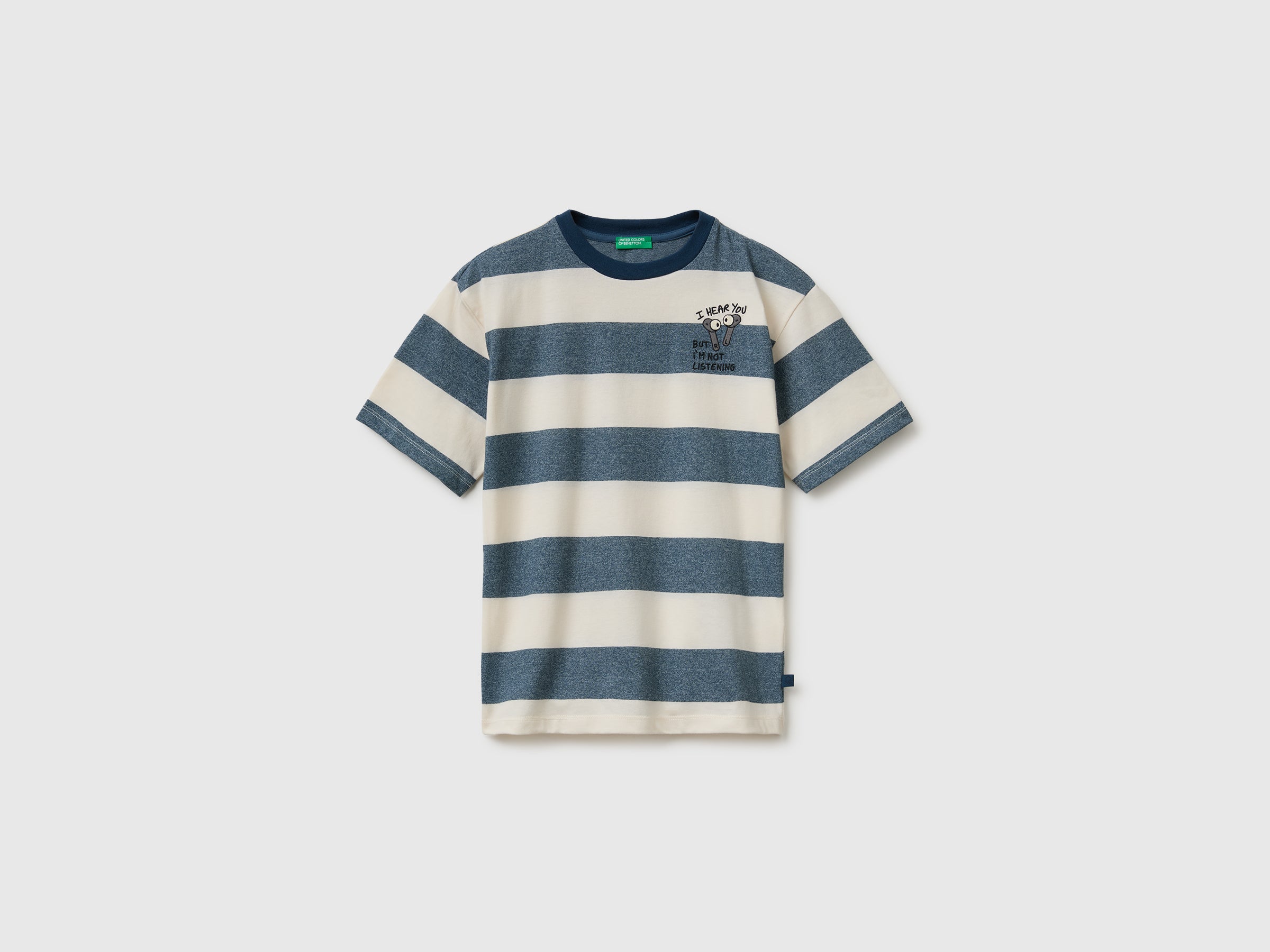 T-shirt over fit às riscas - ucb_image_FS