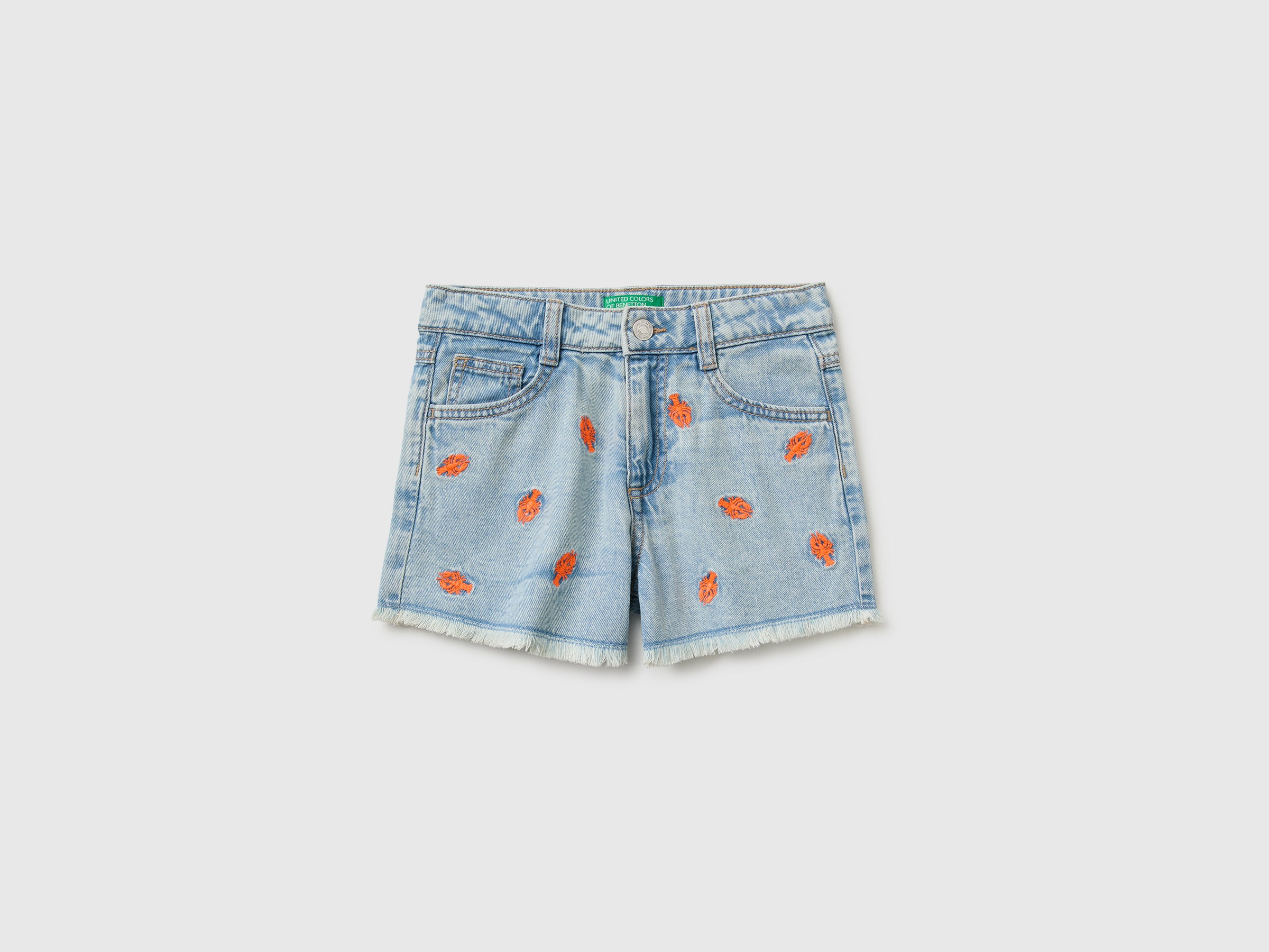 Lobster denim shorts - ucb_image_FS